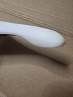 Old Mid School Nos Gt Stamped Embossed White Bmx Freestyle Bike Seat