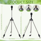 360   Automatic Rotating Tripod Sprinkler Automatic Double-sided For Yard Garden