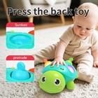 Baby Turtle Crawling Toy With Lights   Sounds     Chew   safe Bath Soothing Fun