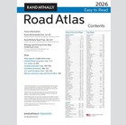 2026 Rand Mcnally Easy To Read Road Atlas  new 