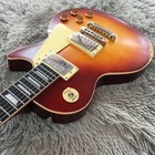 Flamed Maple Top Vintage Relic Lp Electric Guitar Hh Pickups Mahogany Body neck