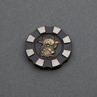 New  Hitex X Playge  misfortune Cat  Ti Trd Chip  Brass Inlay  Polished Flats