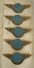 Pan Am Airlines Junior Clipper Pilot Stewardess Flight Attendant Wings Badge Pin