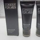 X2 Clinique For Men Face Scrub Exfoliant Travel  0 5 Oz 15 Ml Each  New In Box