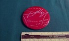 Vintage Red 1979 Dolly Parton Great Balls Of Fire Button Pin 3  Promo Pinback