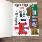 Whitman Tiny Shopping Center Press-out Buildings And Stores Book - 1976
