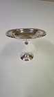 Vintage Gorham Sterling Silver Rose Scroll  1240 Pedestal Compote Candy Dish