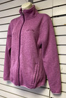 Legendary Whitetails Jacket Womens Medium Purple Full Zip Fleece Outdoors Warm