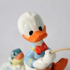 1984 Goebel Disney Porcelain Donald Duck Fishing Figurine 4 5 Inch 