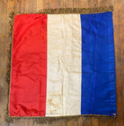 Ww1 French Silk Veterans Flag 1920s Cassuejouls