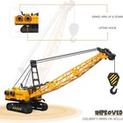 Kids Construction Toys For Boys  Excavator And Crane Trucks  Semi Truck Trailer 