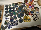 Huge Vintage Lot Of Used Military -rank-unit   Special Events Patches