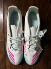 Unisex Size 12 5 m White pink aqua Adidas F50 Messi League Fg Soccer Cleats