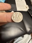 P  Porcius Laeca Ancient Roman Republic Silver Denarius 