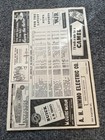 1947 Detroit Tigers Scorecard Vs Yankees Joe Dimaggio Yogi Berra Briggs Stadium