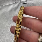 Vintage Givenchy Gold-plated Statement Link Brooch     1980s Couture