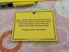 Ultra Rare Third Man Records Tmr Staff Only Pen  Thank You Card   Envelope Lot