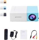 Portable Mini Projector Led Hd 1080p Wifi Home Cinema Theater Lcd Projector