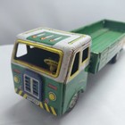 Vintage Friction Tin Litho Toy Transport Carrier Truck Japan 1950 s Hayashi Read