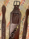 Rear Cinch Leather Girth Pieces  Heavy Duty Soft Western Saddle Ships For Free