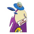 Vtg Simpsons Treehouse Horror Halloween Mountain Dew Code Red Standee Set 72   