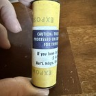 Vintage Kodak 127 Film Roll Lot 2 Exposed Process G25 Triple Print 1970s Yellow