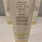 Mary Kay Satin Body Set Shea Wash  Scrub Lotion  White Tea   Citrus Full Size