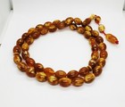 60 10g Natural Baltic Amber Islamic Prayer Beads Misbaha Tasbih Rosary Kahraman