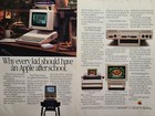 Vintage Print Ad 1985 Apple Iic Personal Computer Educational Software School
