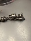 Vintage 6 Piece Pewter Train Set