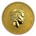 2014 Australia 1 10 Oz Gold Lunar Horse Bu  series Ii 