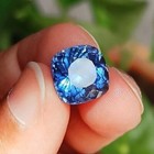 14 85 Ct Natural Flawless Blue Ceylon Sapphire Cushion Certified Loose Gemstone