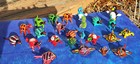 Mexican Bobblehead Bobble Head Hand Painted Animal Tejoruco Seed Fish Penguin