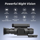 1080p Digital Night Vision Scope 4x Zoom Ir Illuminator 300m Range Nv075 Device