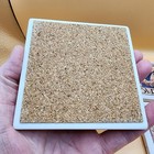 Old Friend Teddy Bear Drink Coasters Absorbent Stone Art Set 4 Vintage