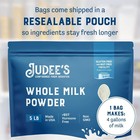 5 Lb Non-gmo Whole Milk Powder     Gluten-free  Hormone-free Baking Essential