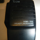 Icom Hm-70 Microphone speaker For Ham Radio