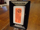 Native American Chief Skull Headdress Indian Zippo Lighter Mint In Box