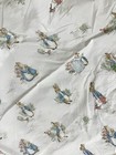 Pottery Barn Kids Peter Rabbit Garden Organic Crib Fitted Sheet Beatrix Potter