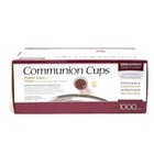 Plastic  Disposable  Recyclable Communion Cups  1000 Count