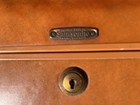 Vintage Samsonite  train Case -cosmetic Case Mid Century Travel Luggage- Orange