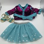 Authentic Lot American Girl Doll Clothes Shoes Modern Mix   Match Skating Outfit
