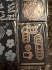 Variety Lot Of Metal Cutting Dies 28 Sets 100 s Of Pieces Misc  Subjects
