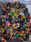 Lot Of 100 Croc Jibbetz Shoe Charms - Random Selection   Free Bonus Bracelets