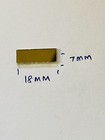 Rectangle Gold Craft Mirror Pieces Embroidery   Diy  Craft Shisha Mirrors 100 Pc