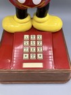 Vtg 70   s Atc Mickey Mouse Phone Landline Push Button Telephone Disney Damaged