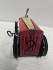 1930s-40s Marx Tin Litho Wind-up Tractor Farmer Toy Works Missing Tread