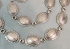 Vintage Southwestern Brass Silver Plated Italian Belt Buckle