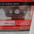 Jvc Blank Gi-60 Audio Cassette Tapes Normal Type I Bundle  Sealed New