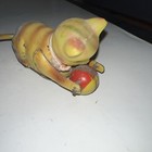 Vintage Japanese Tin Toys Metal Cat Kitten Wind Up Celluloid Occupied Japan